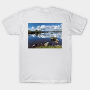 Lochan na h-Achlaise , a freshwater loch at  Black Mount in the Highlands of Scotland T-Shirt